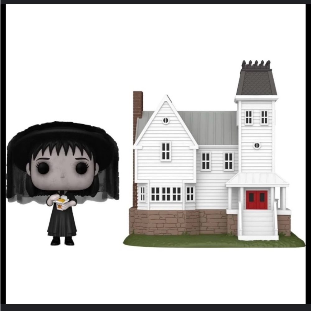 Funko Beetlejuice Pop! Town Lydia Deetz With Maitland House Vinyl Figure Set #47